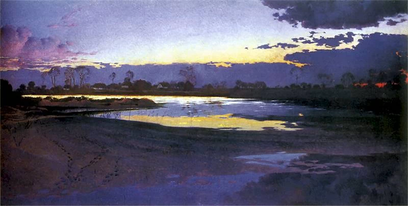 Il fiume Wisla, vicino a Niepolomice.jpg